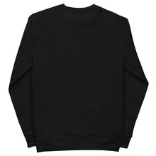 Load image into Gallery viewer, refdog Unisex eco sweatshirt - Embroidered - Black