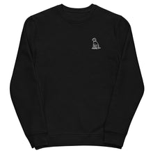 Load image into Gallery viewer, refdog Unisex eco sweatshirt - Embroidered - Black