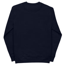 Load image into Gallery viewer, refdog Unisex eco sweatshirt - Embroidered - Navy